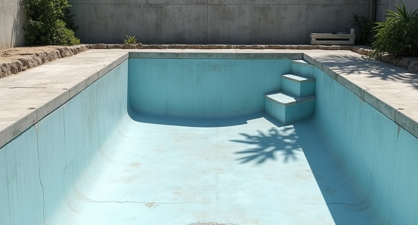 Reprise d'étanchéité et escalier béton